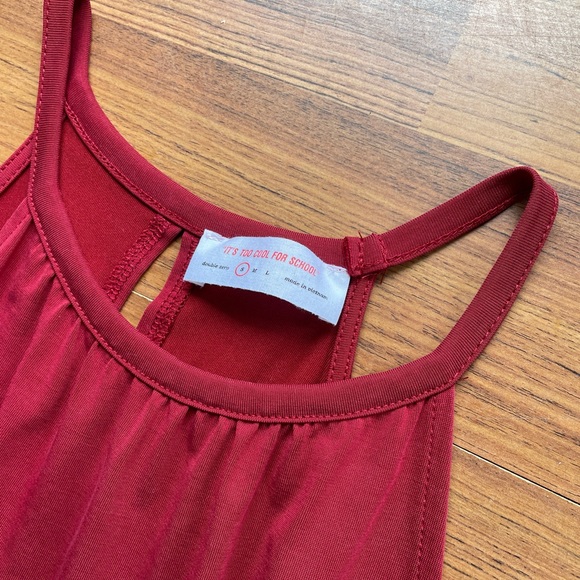 Double Zero Red Maxi Dress - Picture 8 of 8